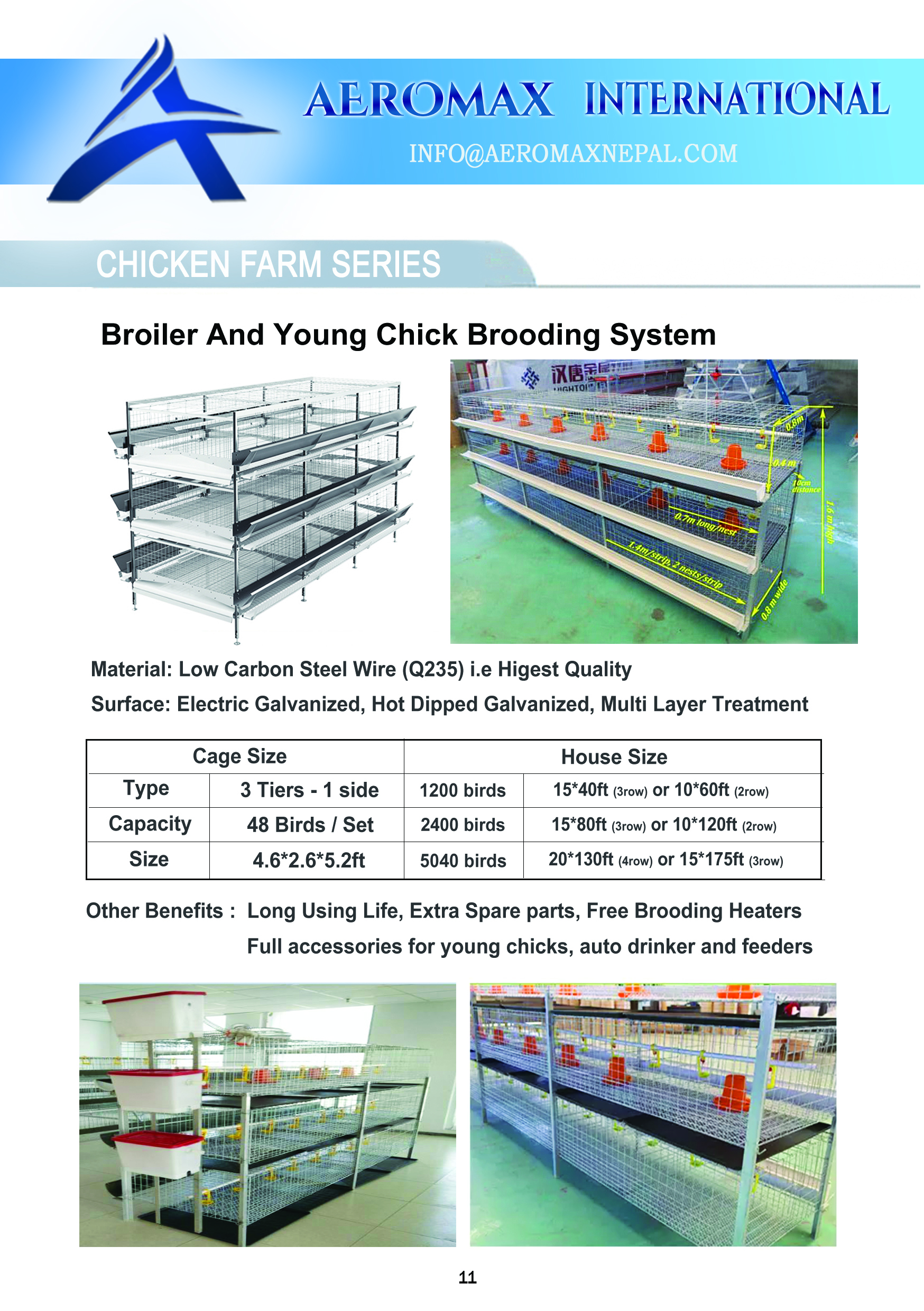 Broiler Cages