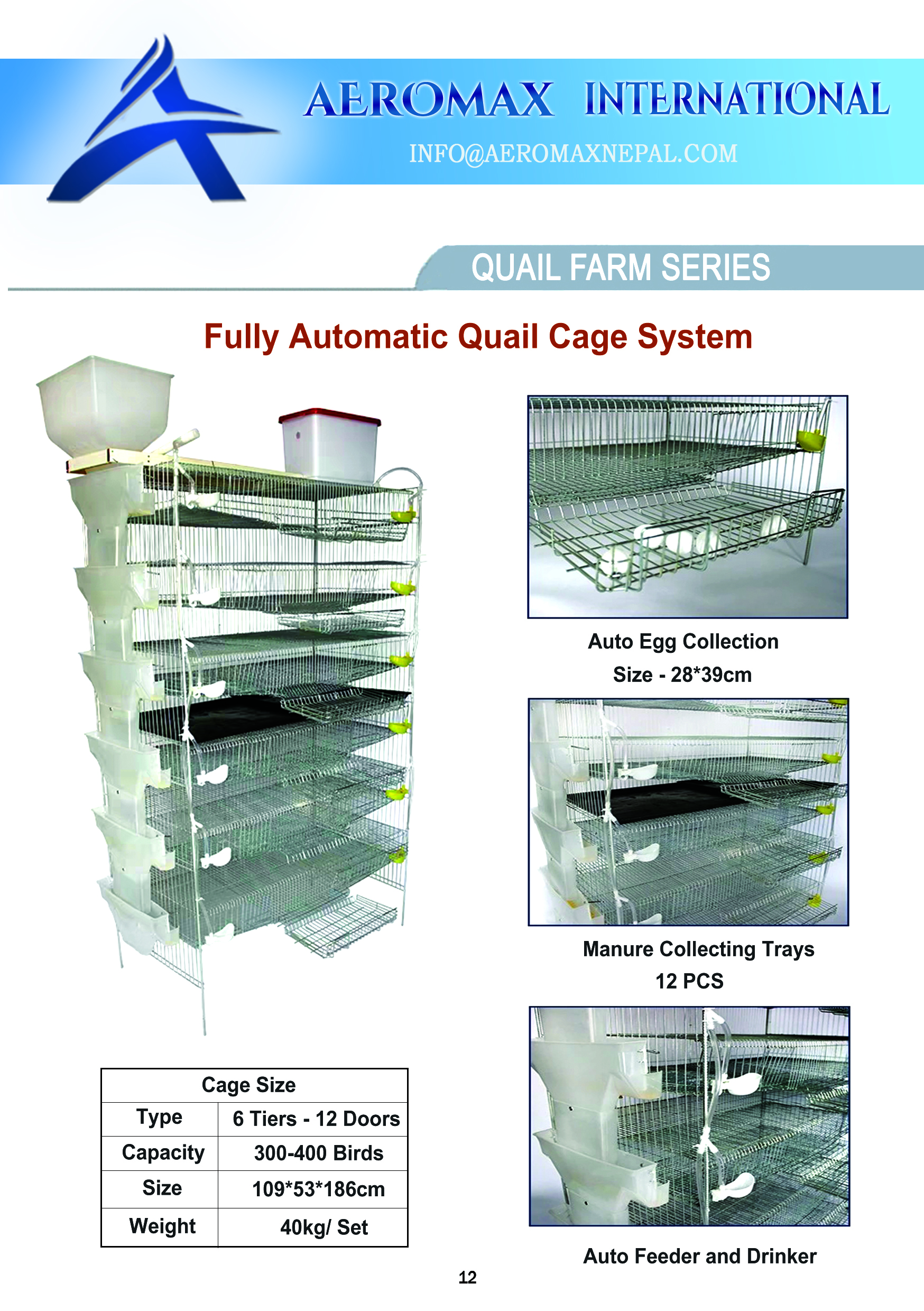 Quail Cages